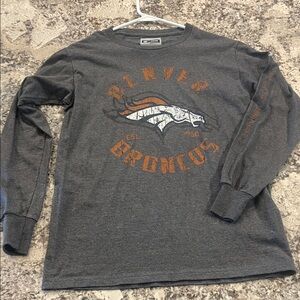 NFL Team Long Sleeve Gray Tee